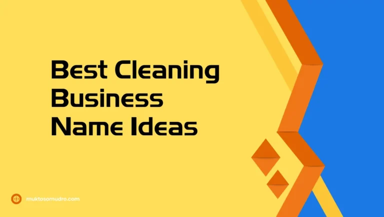 cleaning business name ideas